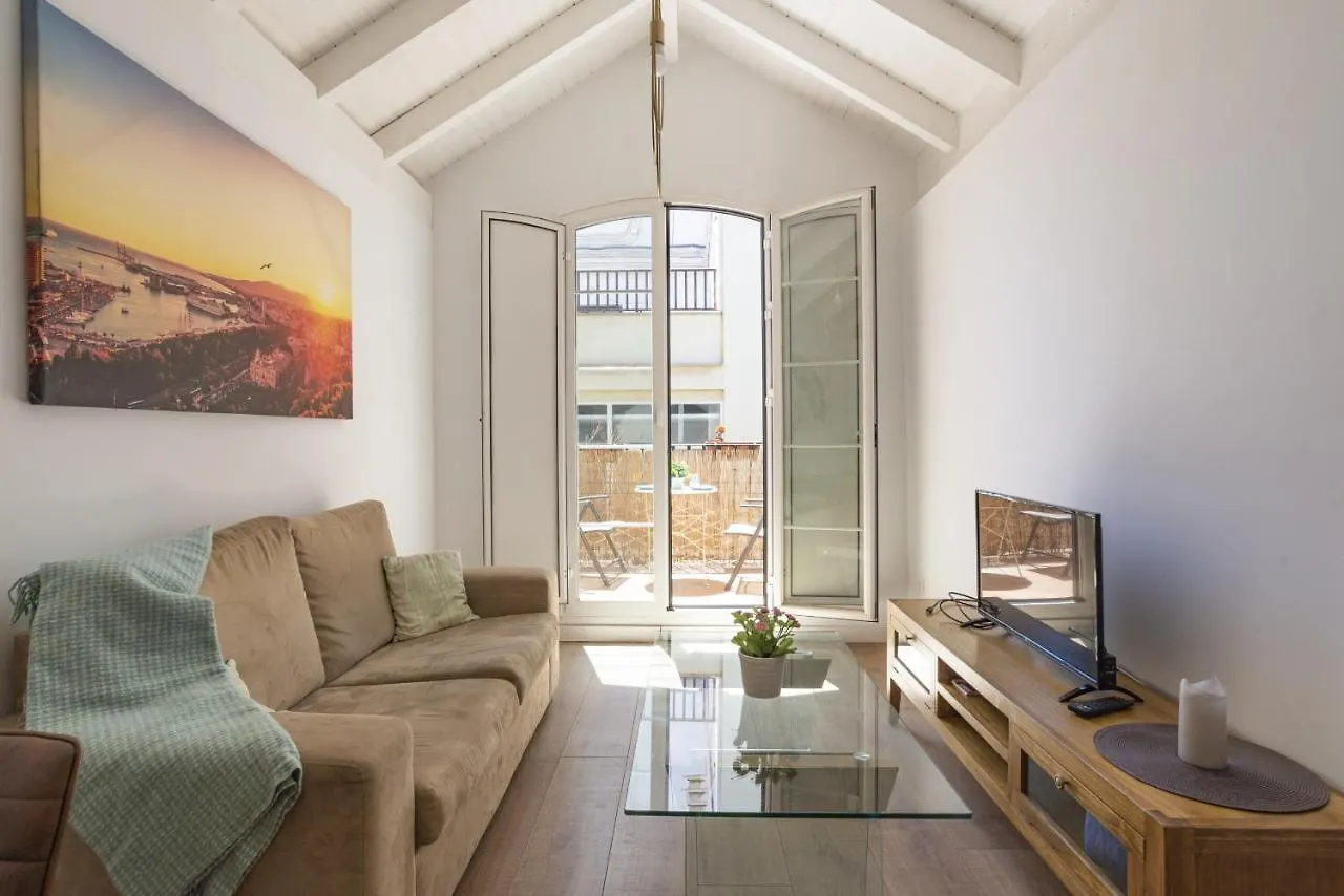 Urbe10 Terrace Constitucion 1 Bedroom Apartment Malaga